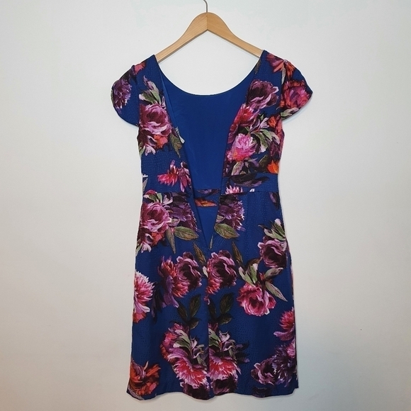 Moulinette Soeurs for Anthropologie Floral Dress Size 4 - Picture 6 of 12